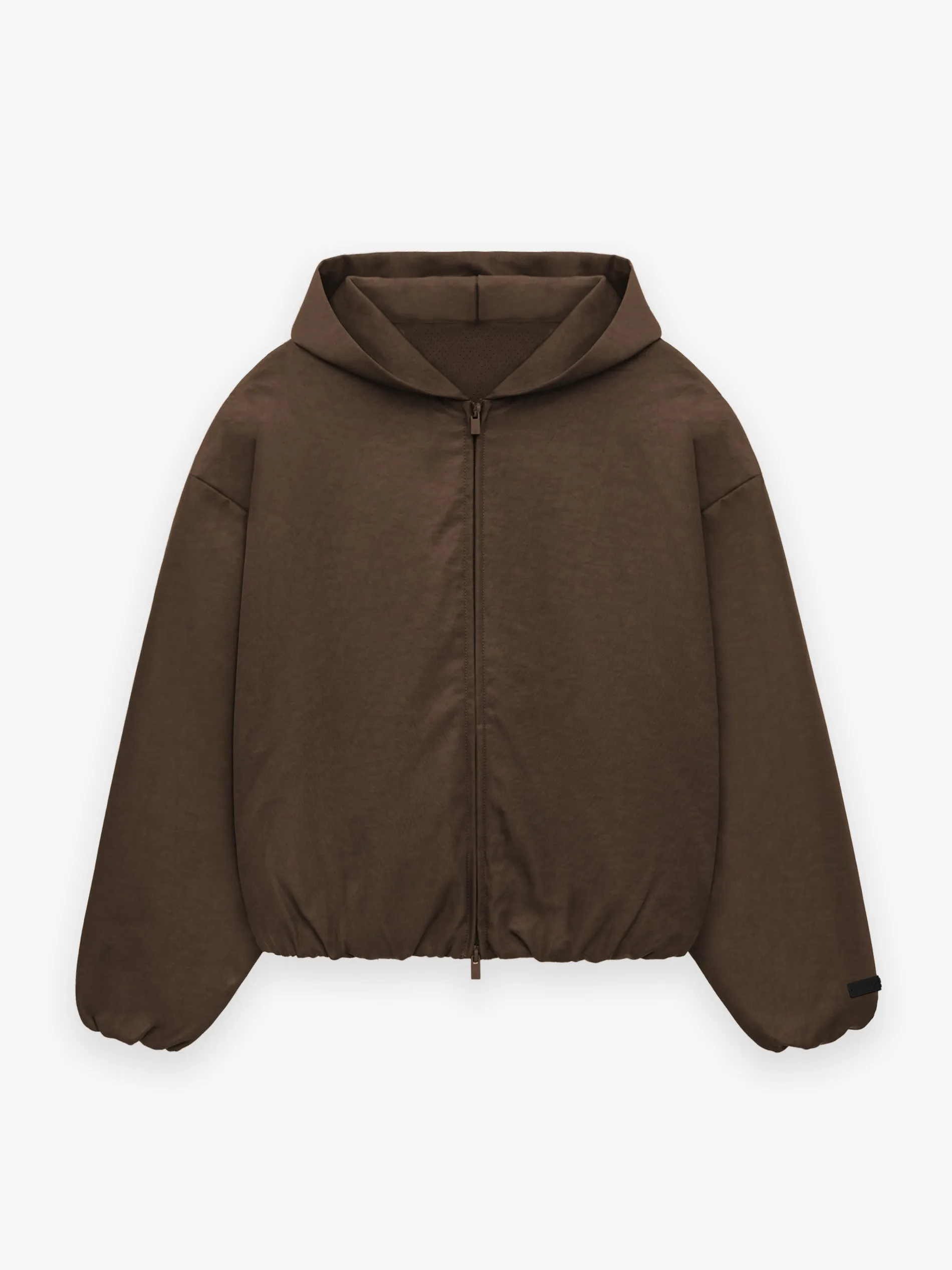 Women's Textured Nylon Hooded Bomber sold by Essentials product image thumbnail 2