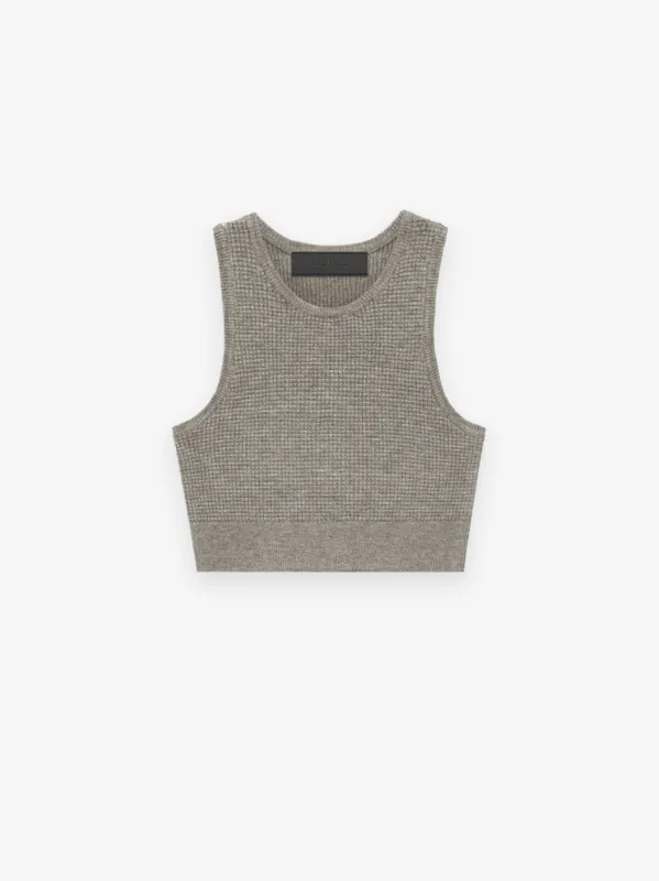 Women's Waffle Sport Tank sold by Essentials