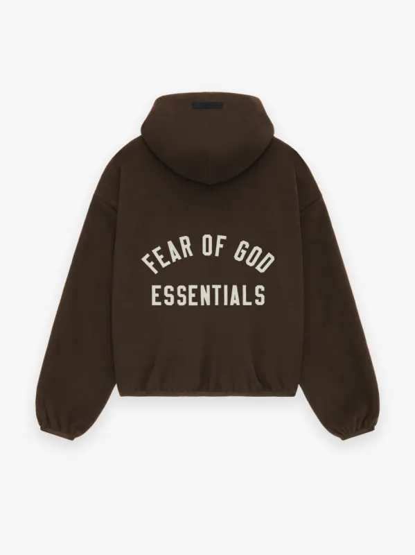 Women's Brushed Hooded Bomber sold by Essentials