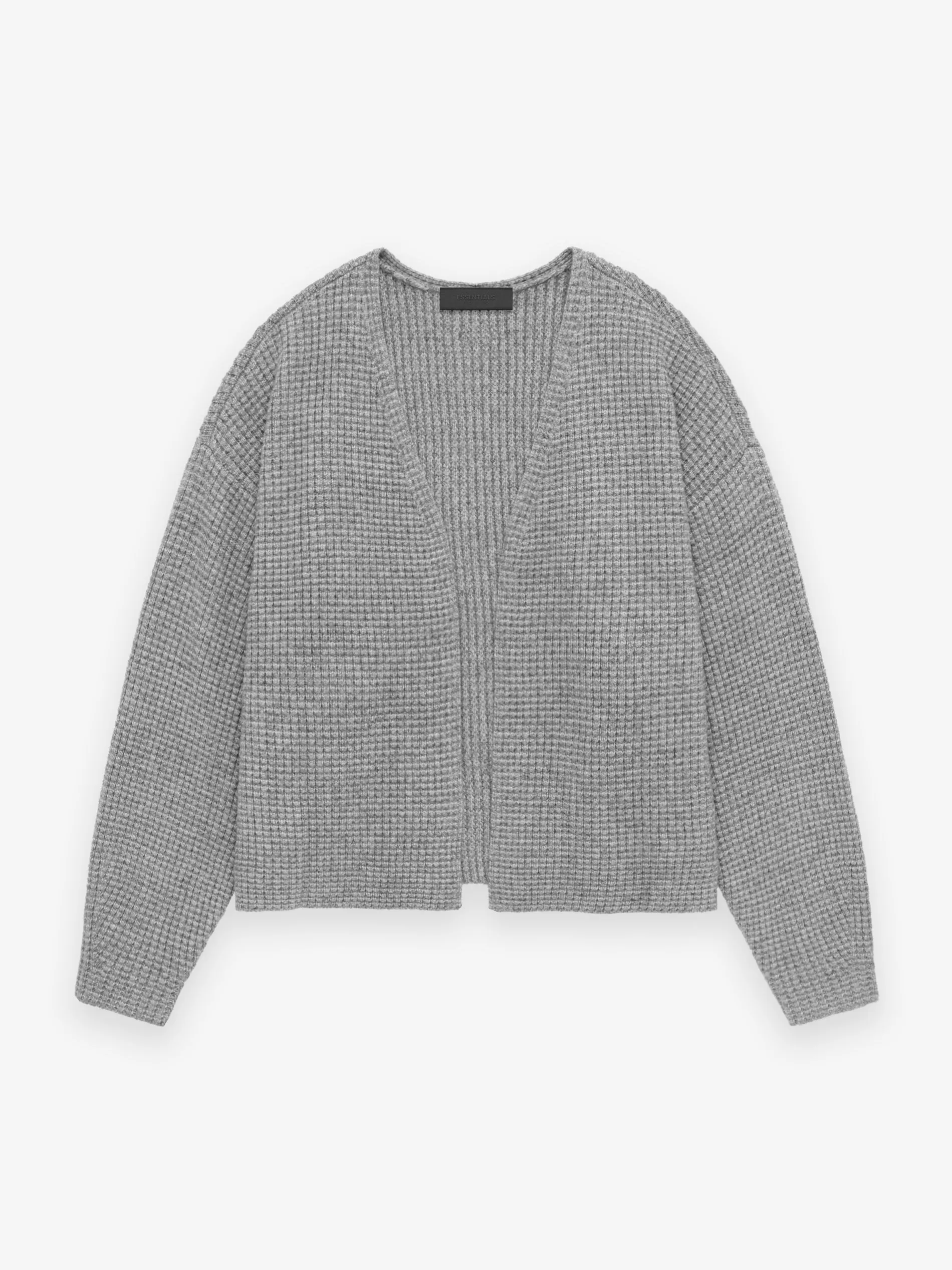 Heavy Waffle Cardigan sold by Essentials