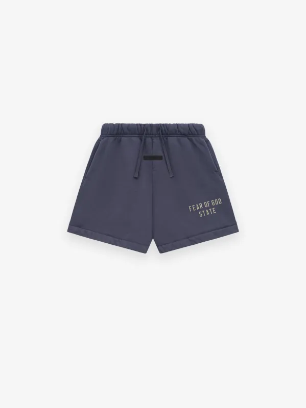 Kid's Heavy Fleece Soccer Short sold by Essentials