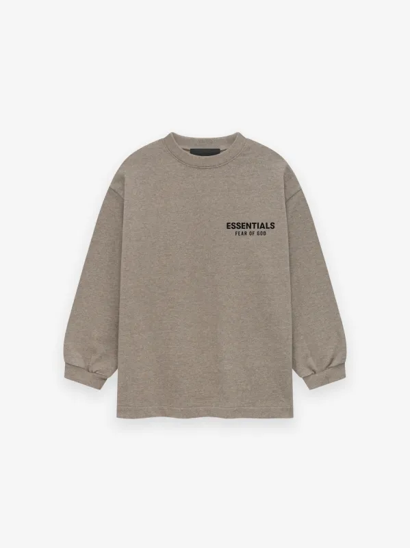 Kid's Jersey Long Sleeve Tee sold by Essentials
