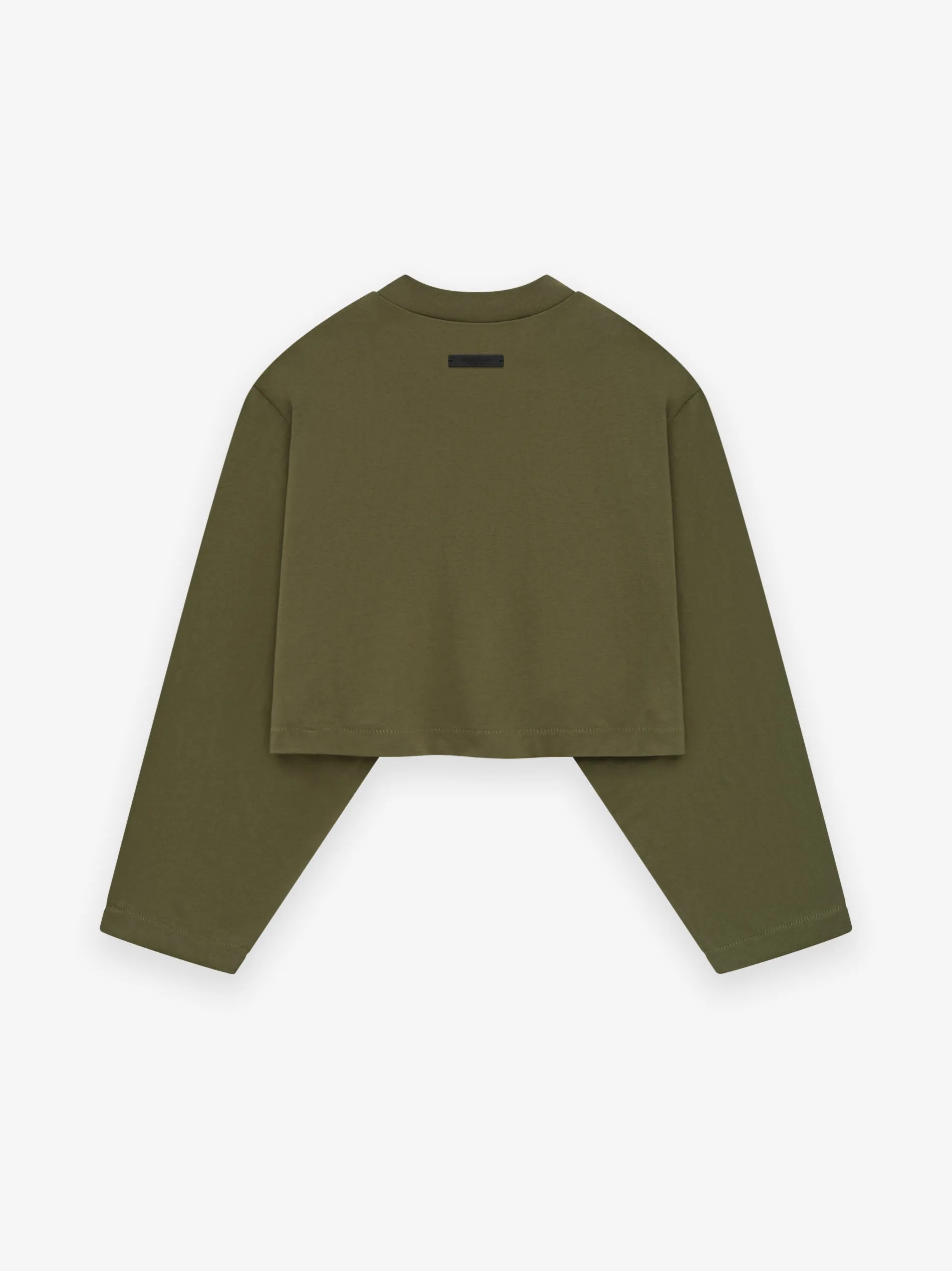 Womens Tri-Blend Cropped Longsleeve Shirt sold by Essentials product image thumbnail 2