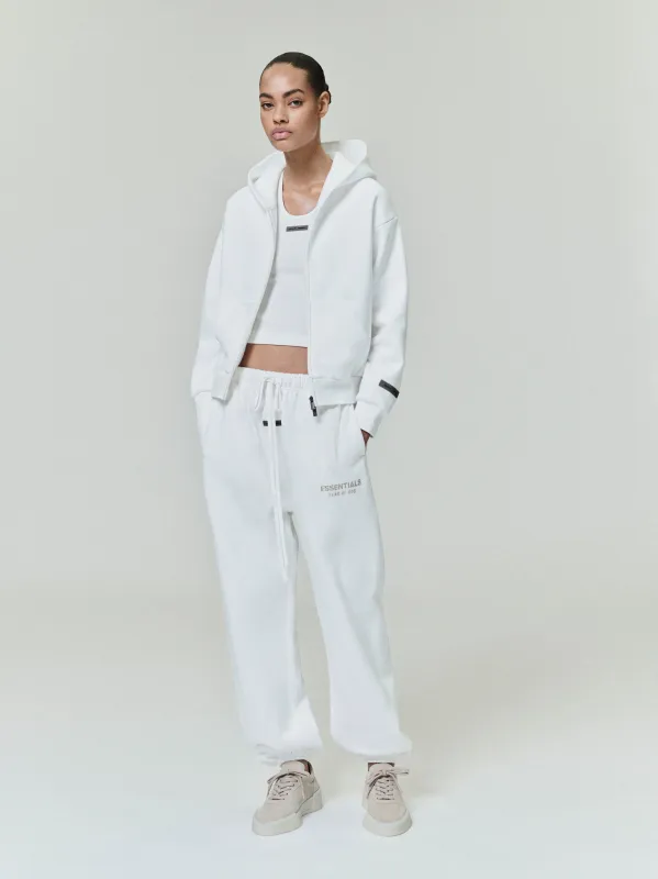 Womens Classic Fleece Zip-Up Hoodie sold by Essentials