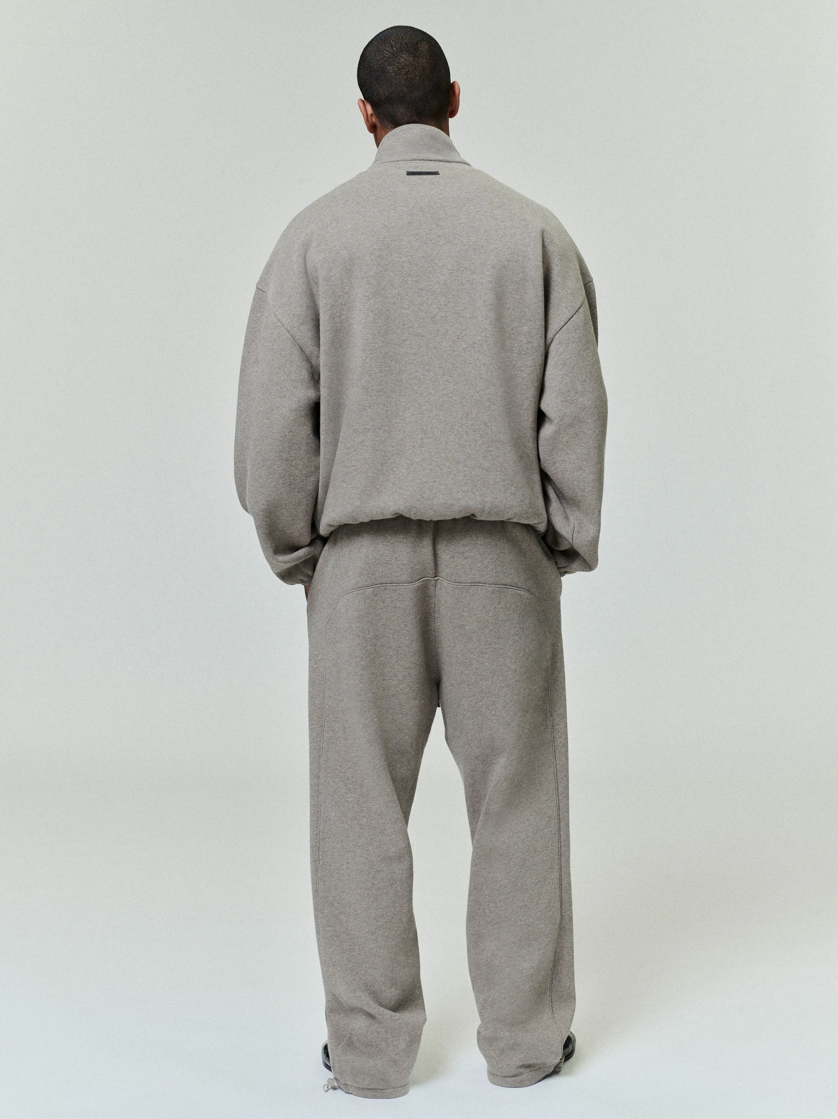 Relaxed Fleece Sweatpant With Piping sold by Essentials product image thumbnail 3