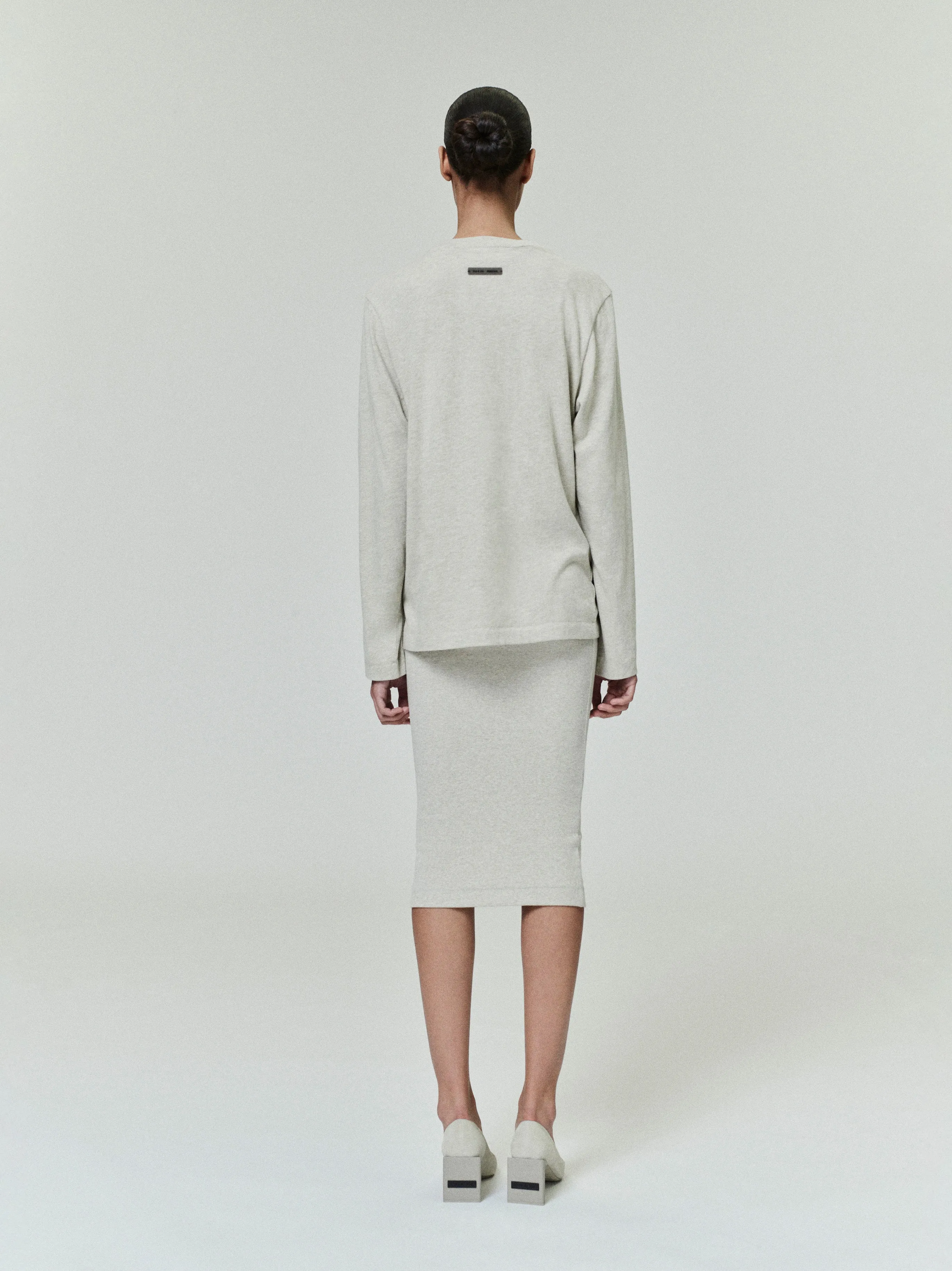 Womens Classic Long Sleeve Tee sold by Essentials product image thumbnail 2