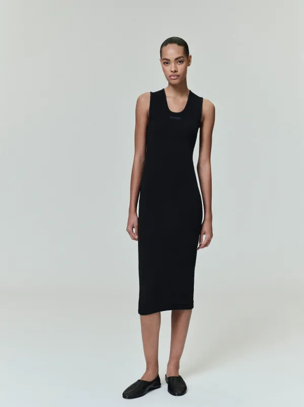 Womens Rib Tank Dress sold by Essentials