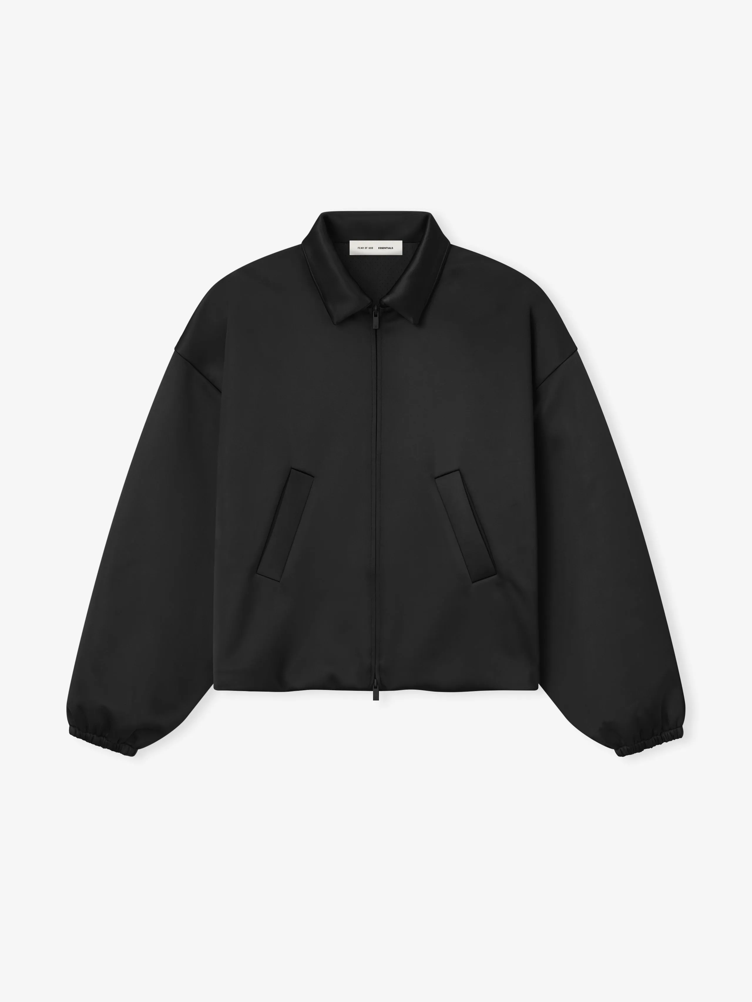 Bonded Satin Bomber sold by Essentials product image thumbnail 3
