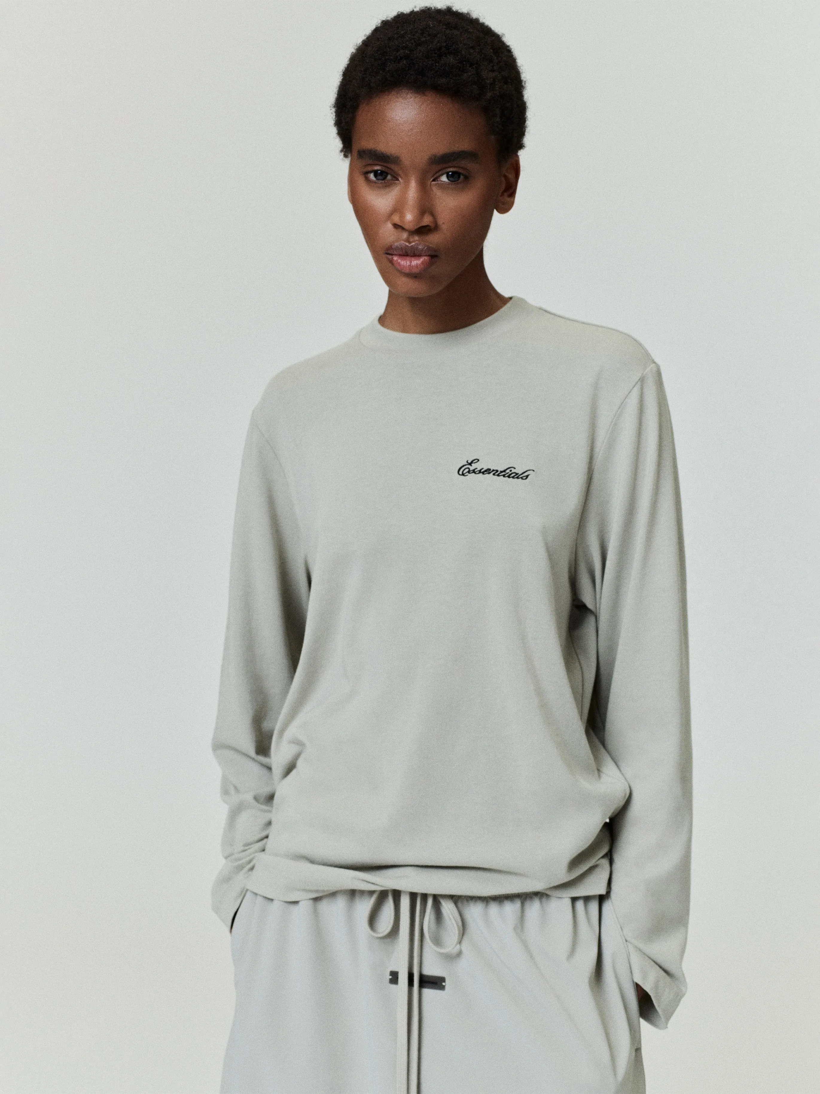 Womens Classic Long Sleeve Tee sold by Essentials product image thumbnail 2