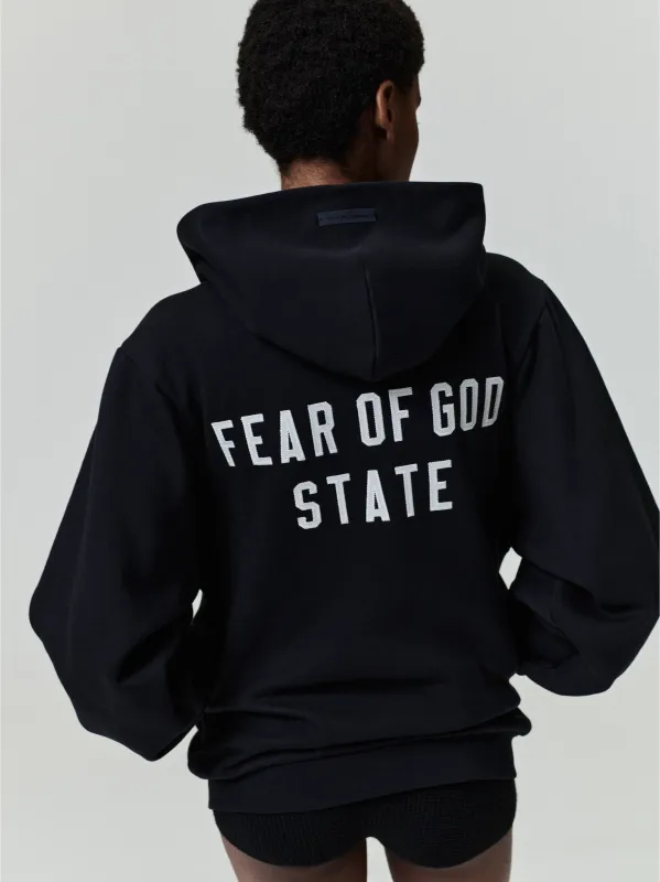 Womens 90s Fleece Zip-Up Hoodie sold by Essentials