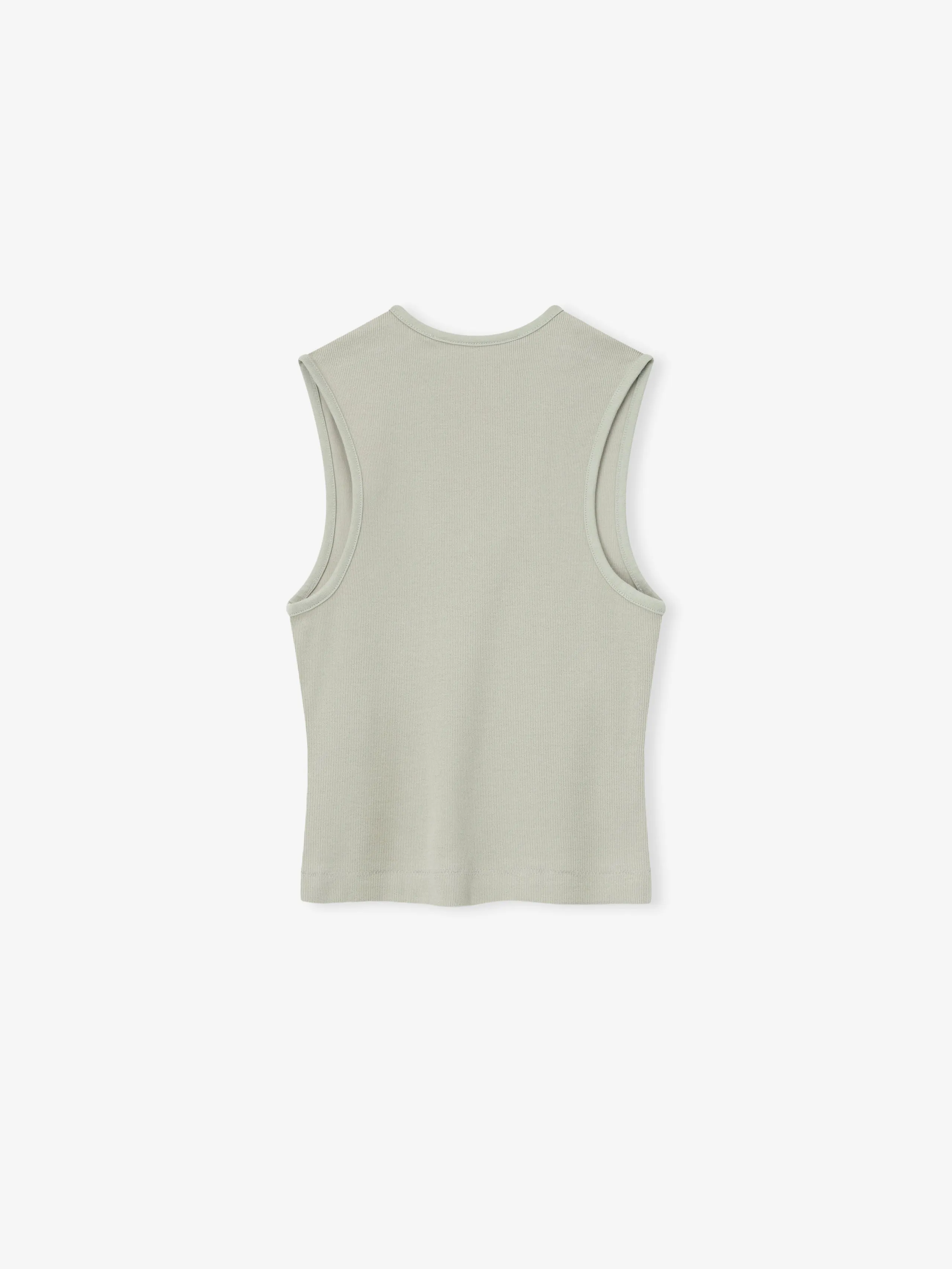 Womens Rib Tank sold by Essentials product image thumbnail 3
