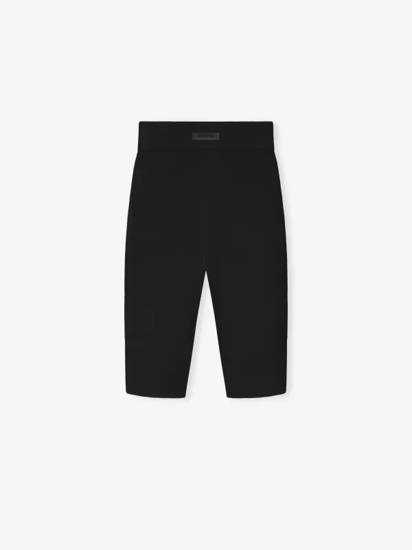 Womens Rib Knit Biker Short sold by Essentials