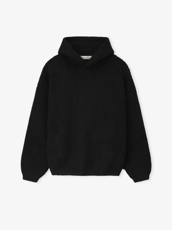 Heavy Waffle 90s Hoodie sold by Essentials