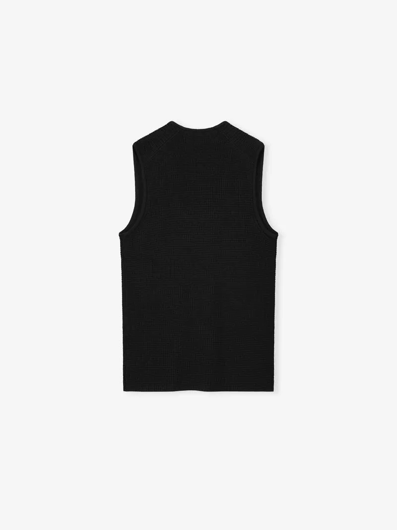 Womens Waffle Tank sold by Essentials product image thumbnail 2