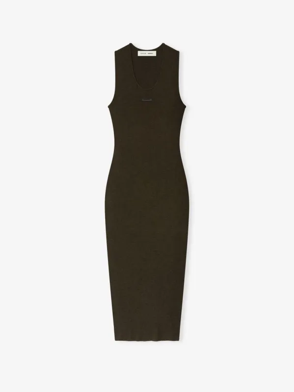 Womens Rib Tank Dress sold by Essentials