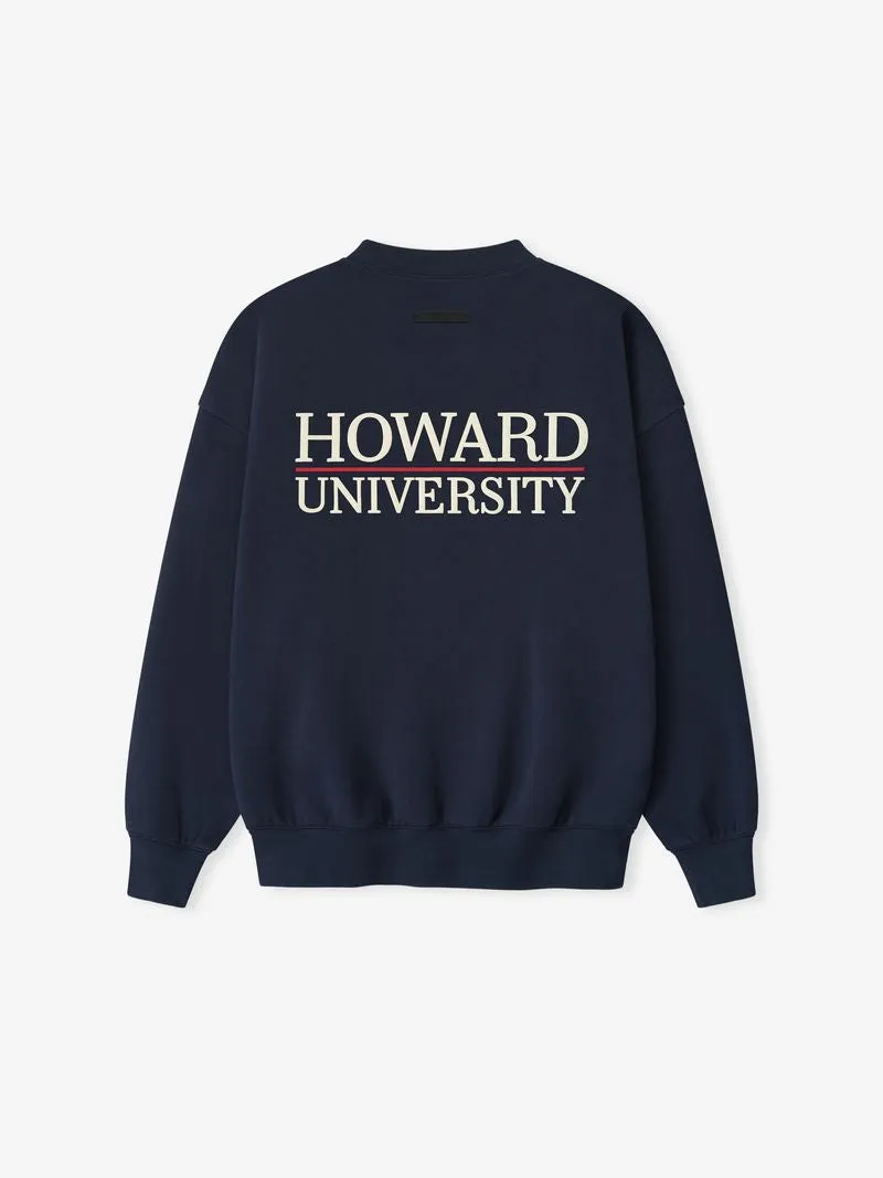 Howard University Sport Crewneck sold by Essentials product image thumbnail 2