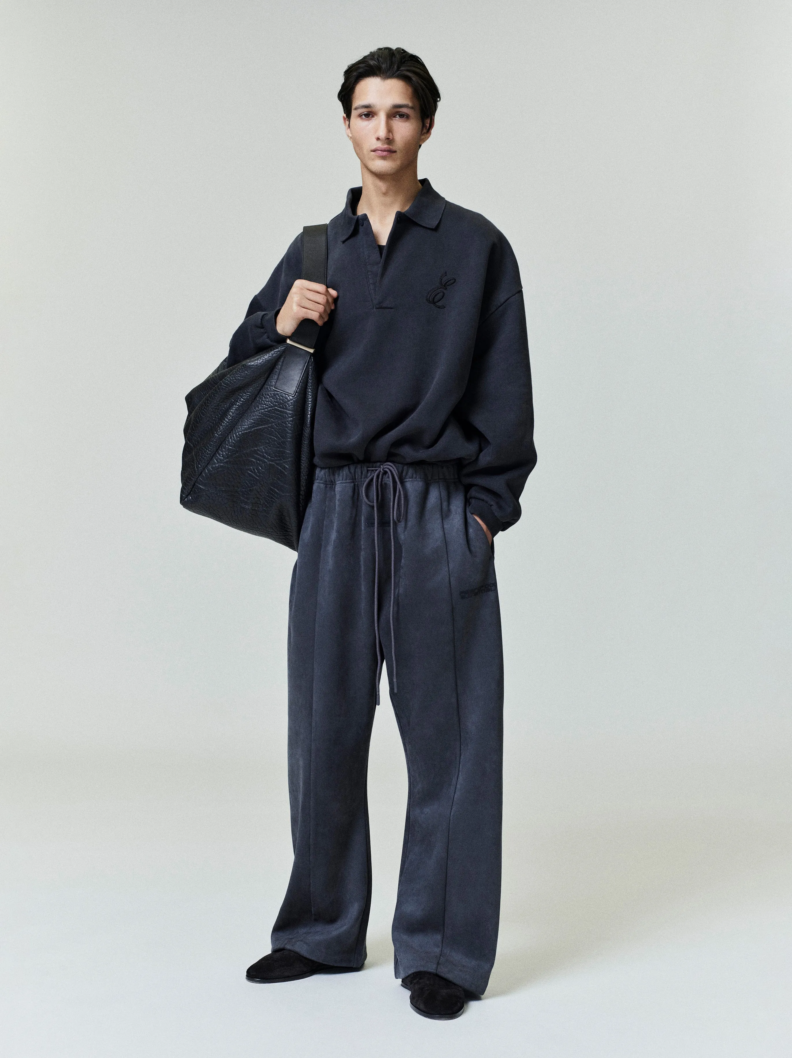 Suede Fleece Flare Sweatpant sold by Essentials product image thumbnail 3