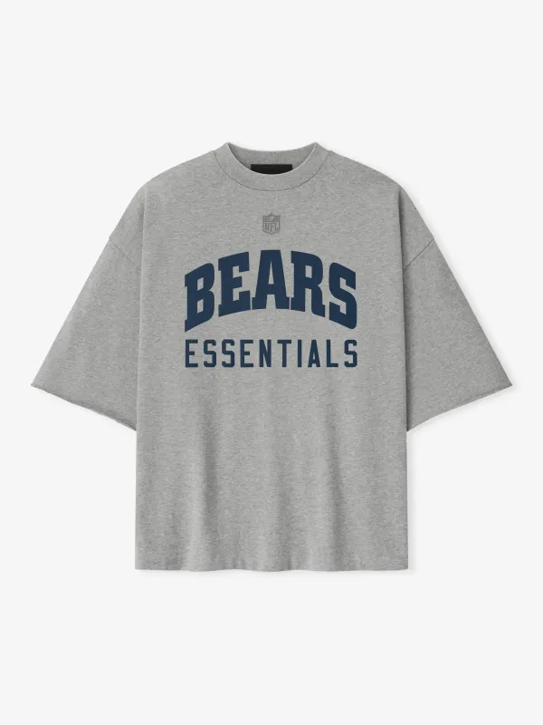 Bears 90s 3/4 Sleeve Football Tee made by Essentials