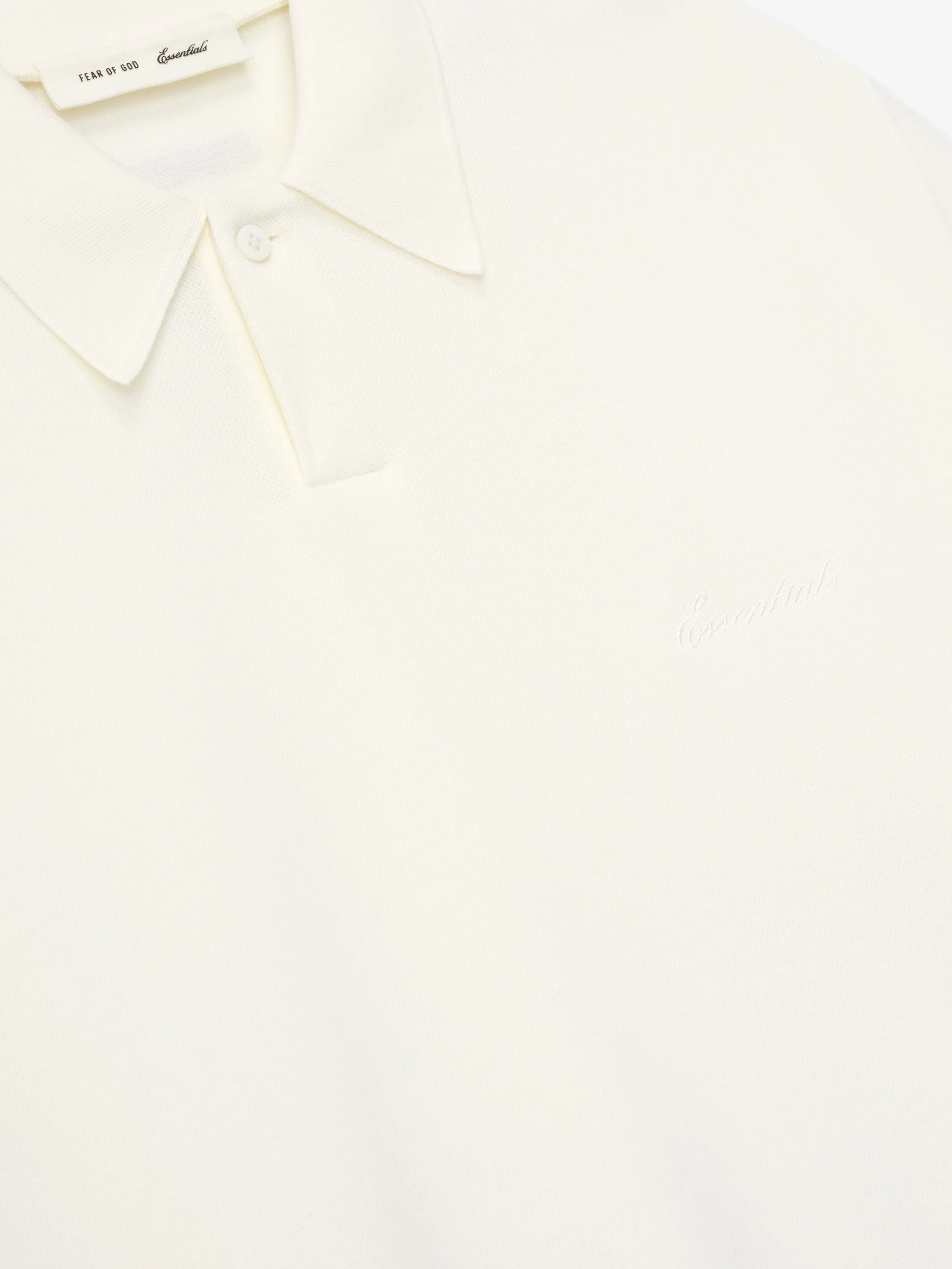 Pique Signature 90s Cropped Polo sold by Essentials product image thumbnail 3