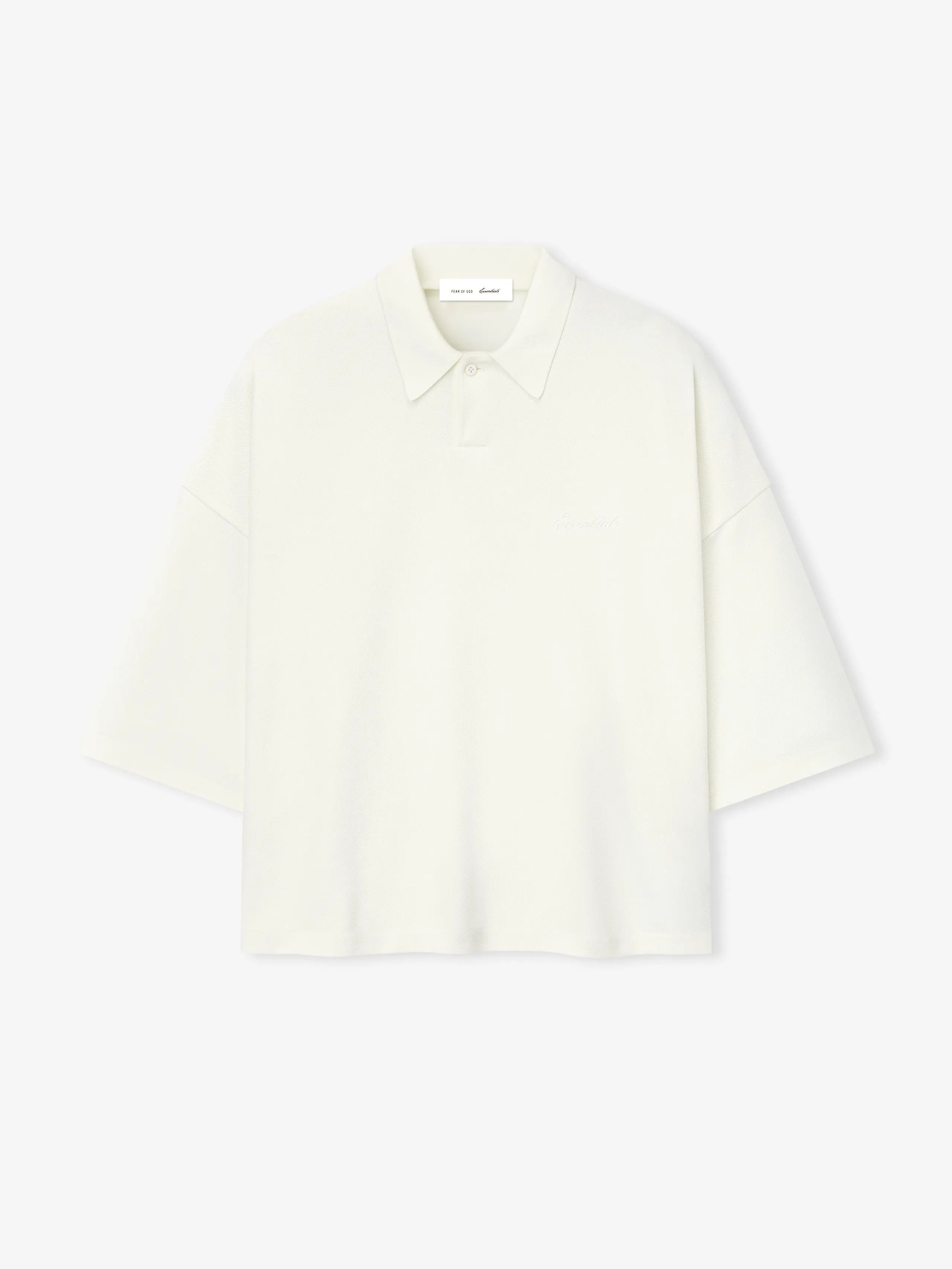 Pique Signature 90s Cropped Polo sold by Essentials