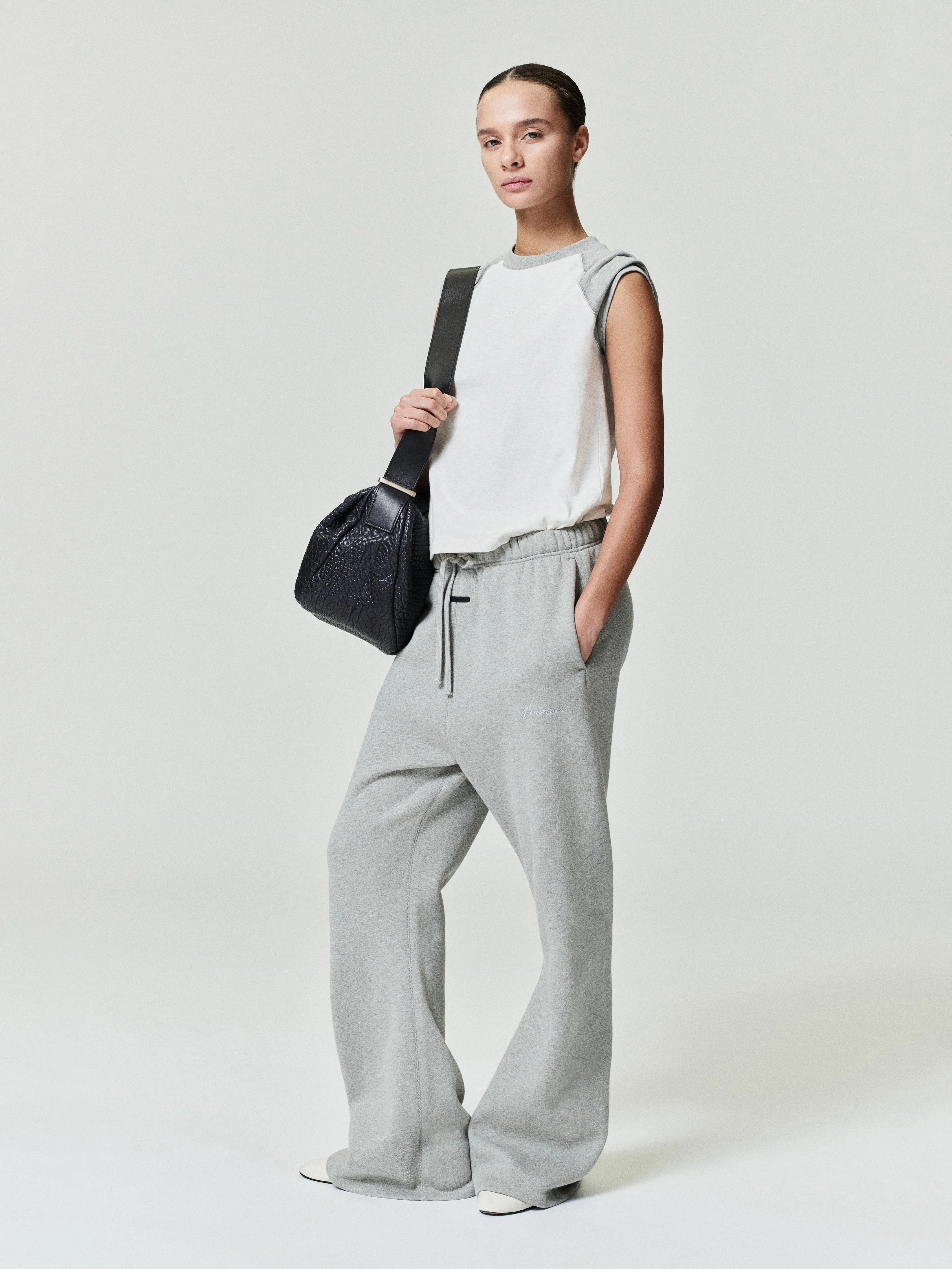 Womens Signature SS26 Classic Flare Sweatpant sold by Essentials