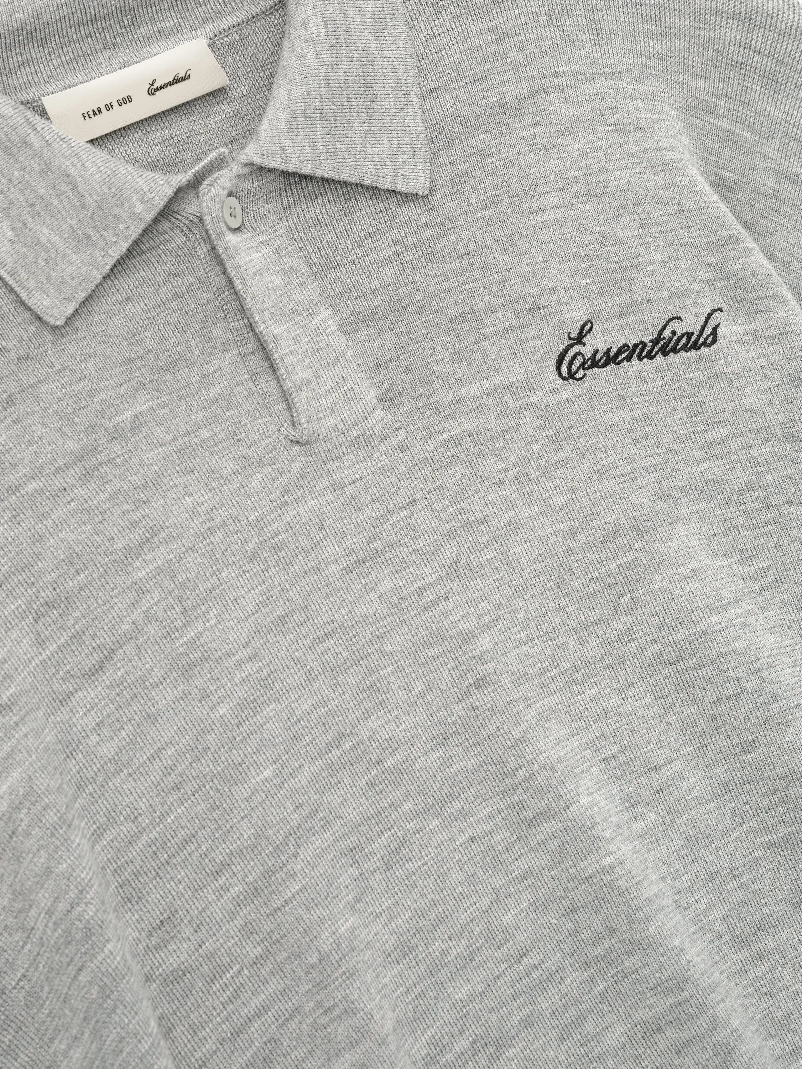 Signature 90s Knit Polo sold by Essentials product image thumbnail 3