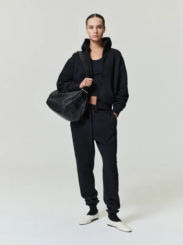 Womens Classic Full Zip Hoodie sold by Essentials