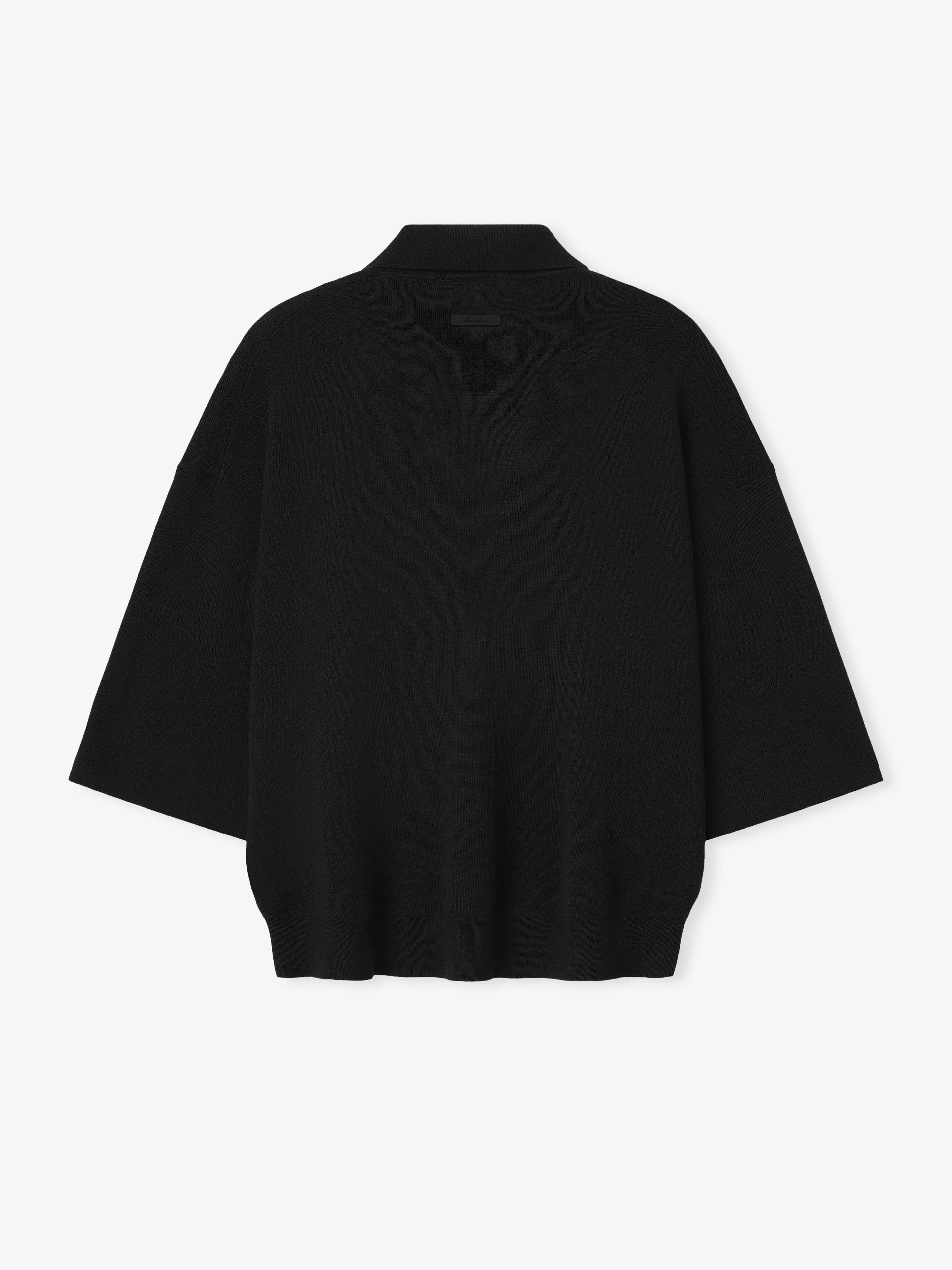Signature 3/4 Sleeve 90s Knit Polo sold by Essentials product image thumbnail 2