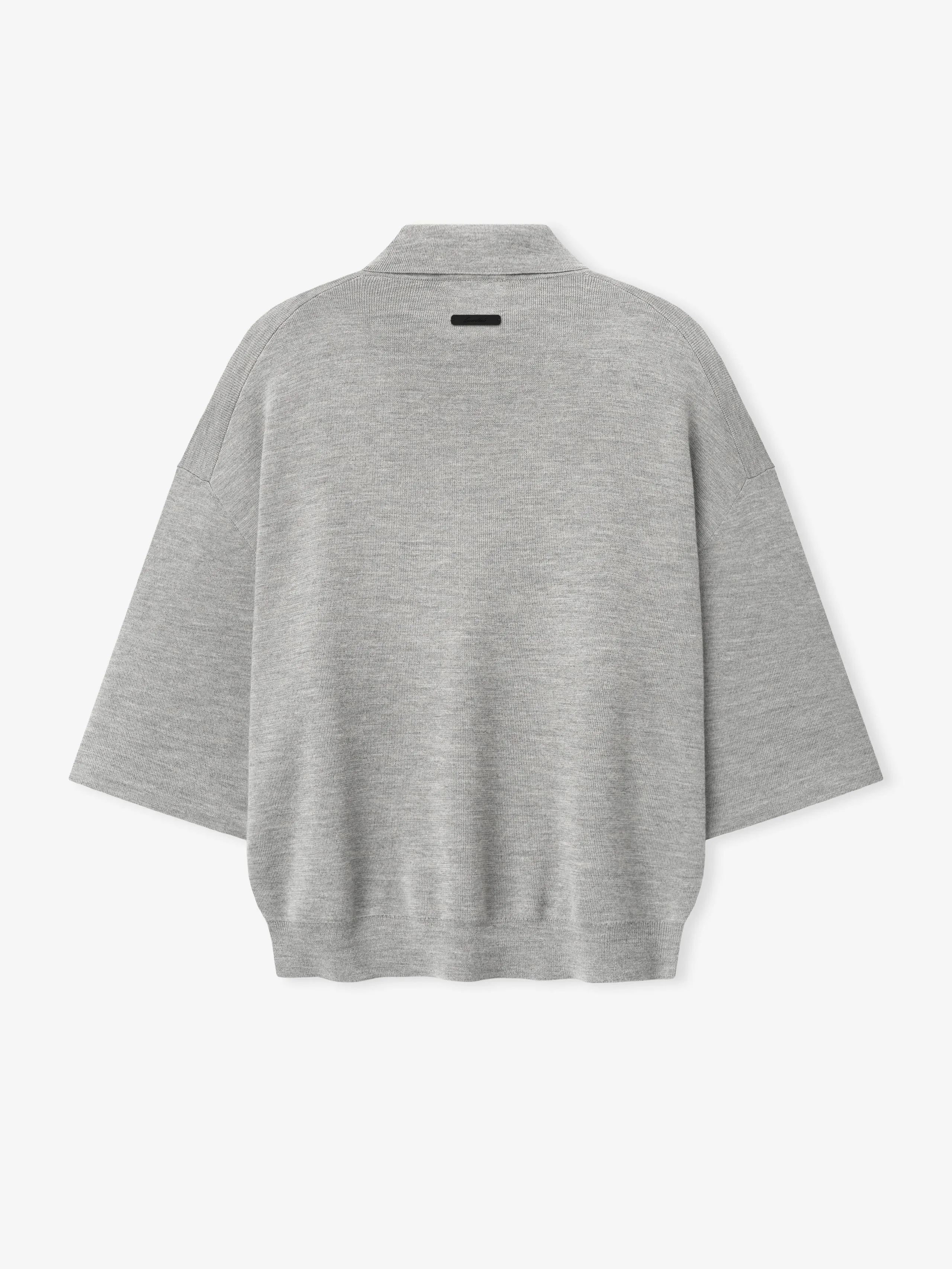 Signature 3/4 Sleeve 90s Knit Polo sold by Essentials product image thumbnail 2