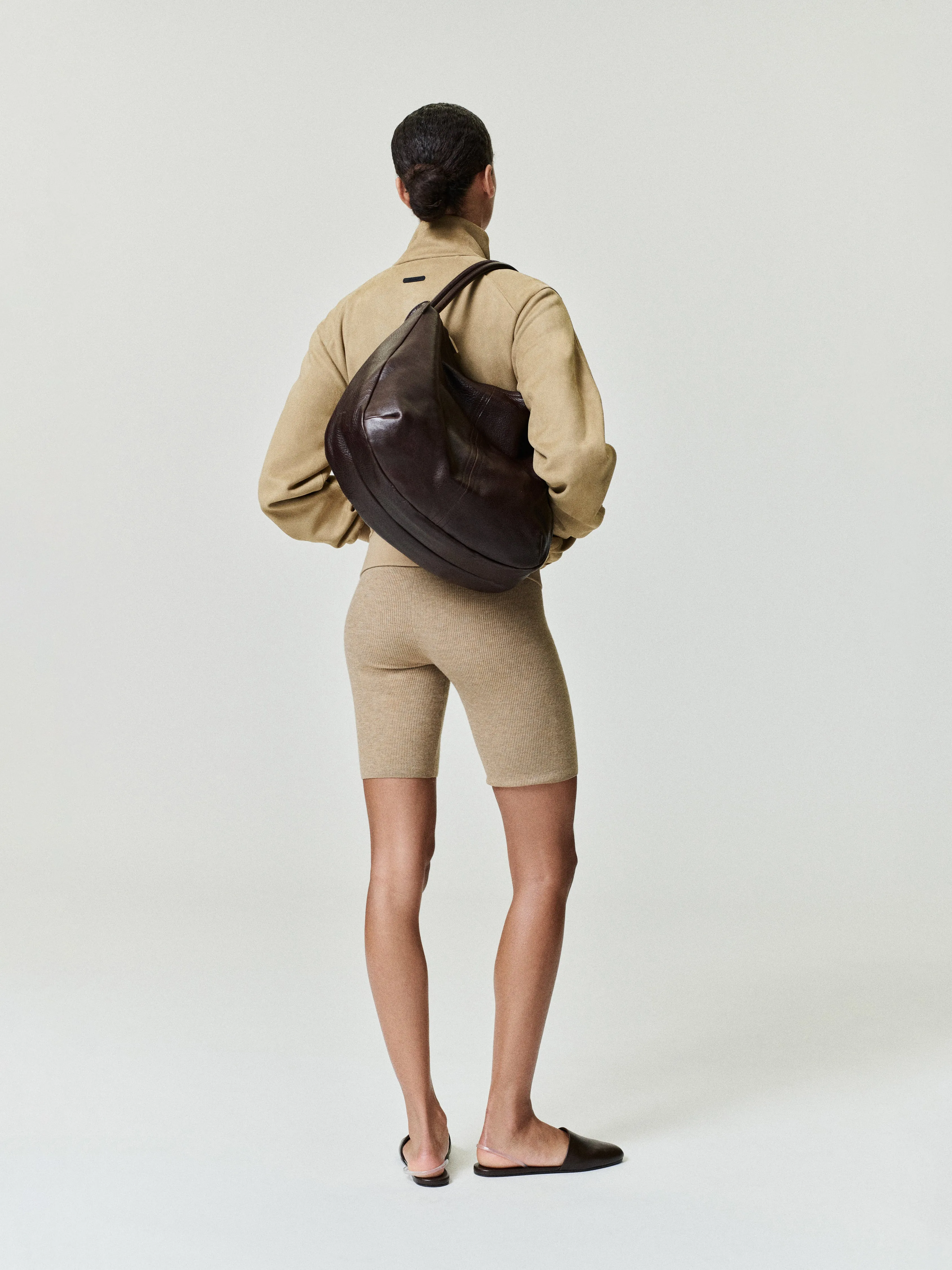 Womens Rib Knit Bike Short sold by Essentials product image thumbnail 5