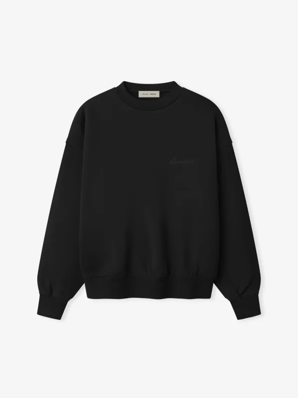Signature SS26 Classic Crewneck Sweatshirt sold by Essentials