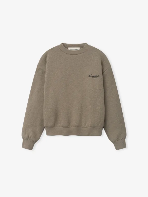 Womens Classic Crewneck Sweatshirt sold by Essentials
