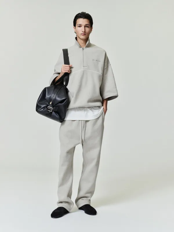 Active Trace 3/4 Sleeve Modern Polo Sweatshirt made by Essentials