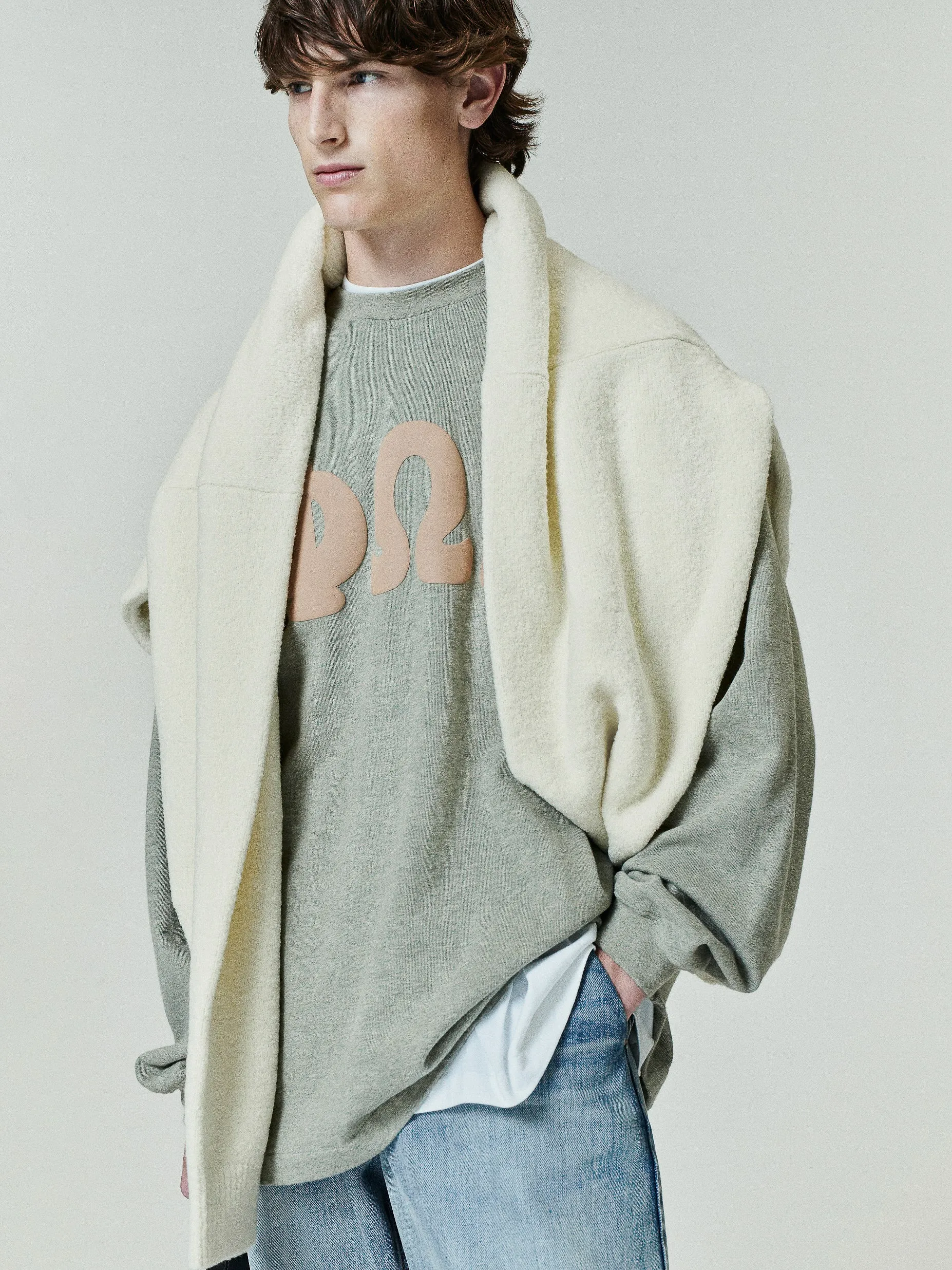 Heavy Jersey Merch Long Sleeve Tee sold by Essentials product image thumbnail 3