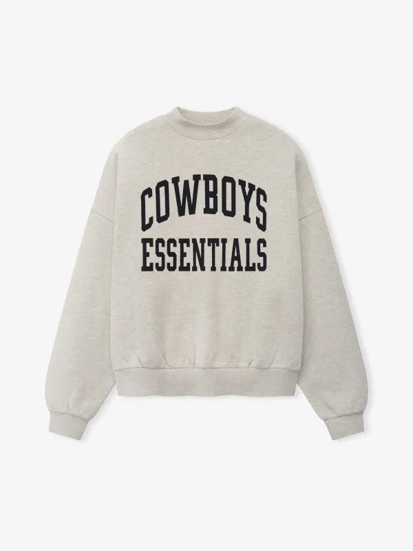 Dallas Cowboys Training Camp Crewneck Boxy Fit made by Essentials