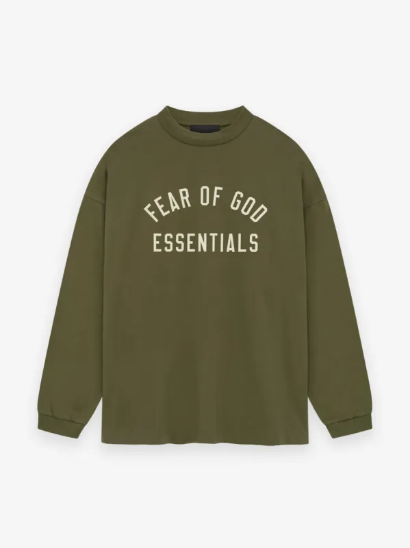 Jersey Long Sleeve Tee sold by Essentials