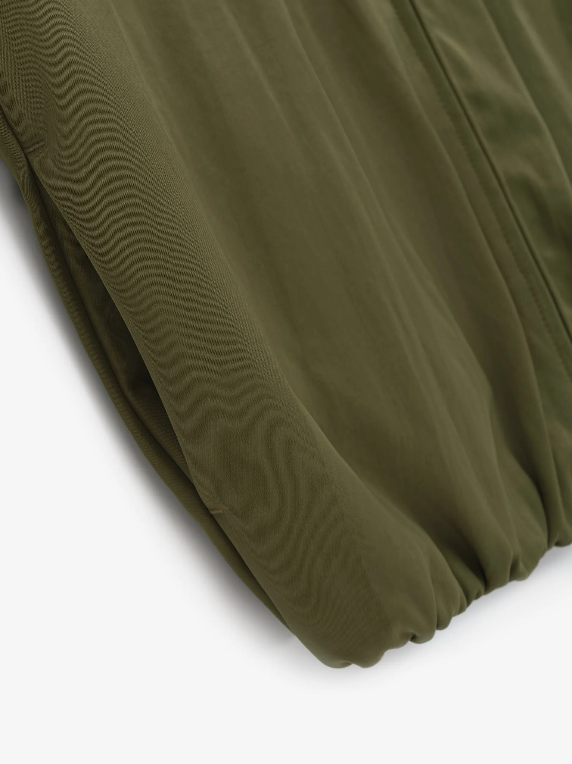 Womens Textured Nylon Track Jacket sold by Essentials product image thumbnail 4