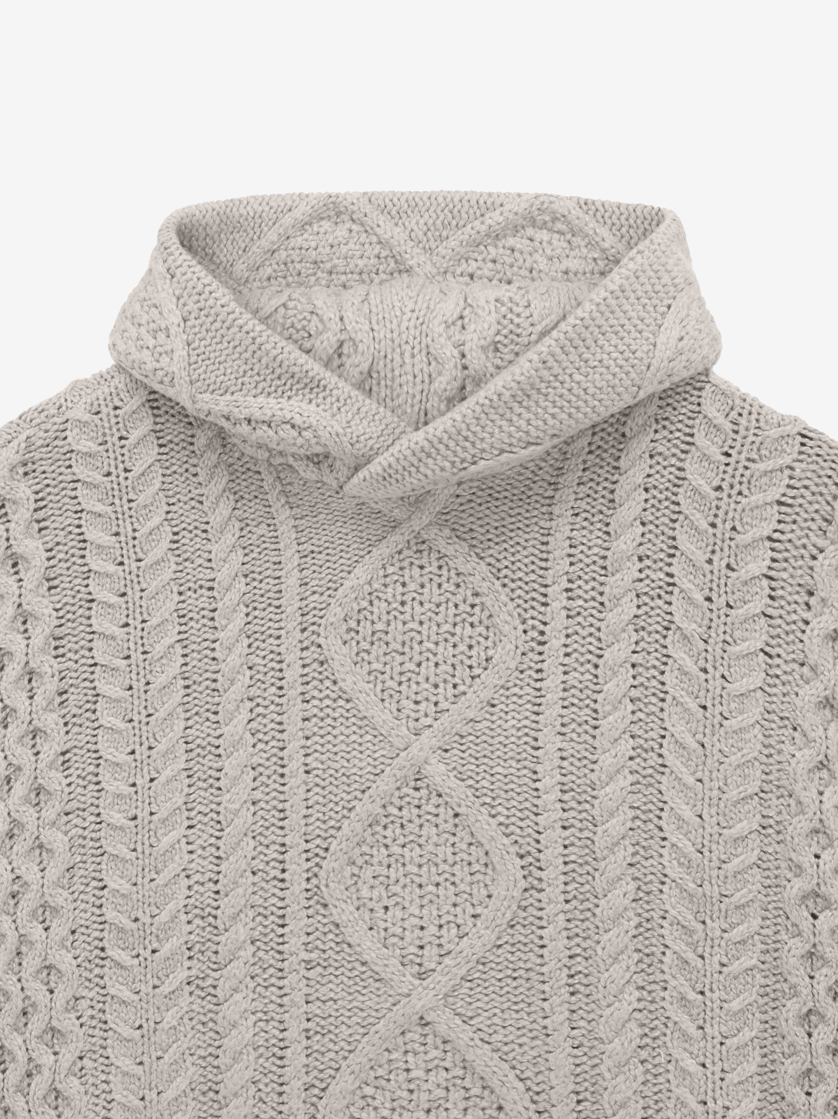 Cable Knit Hoodie sold by Essentials product image thumbnail 3