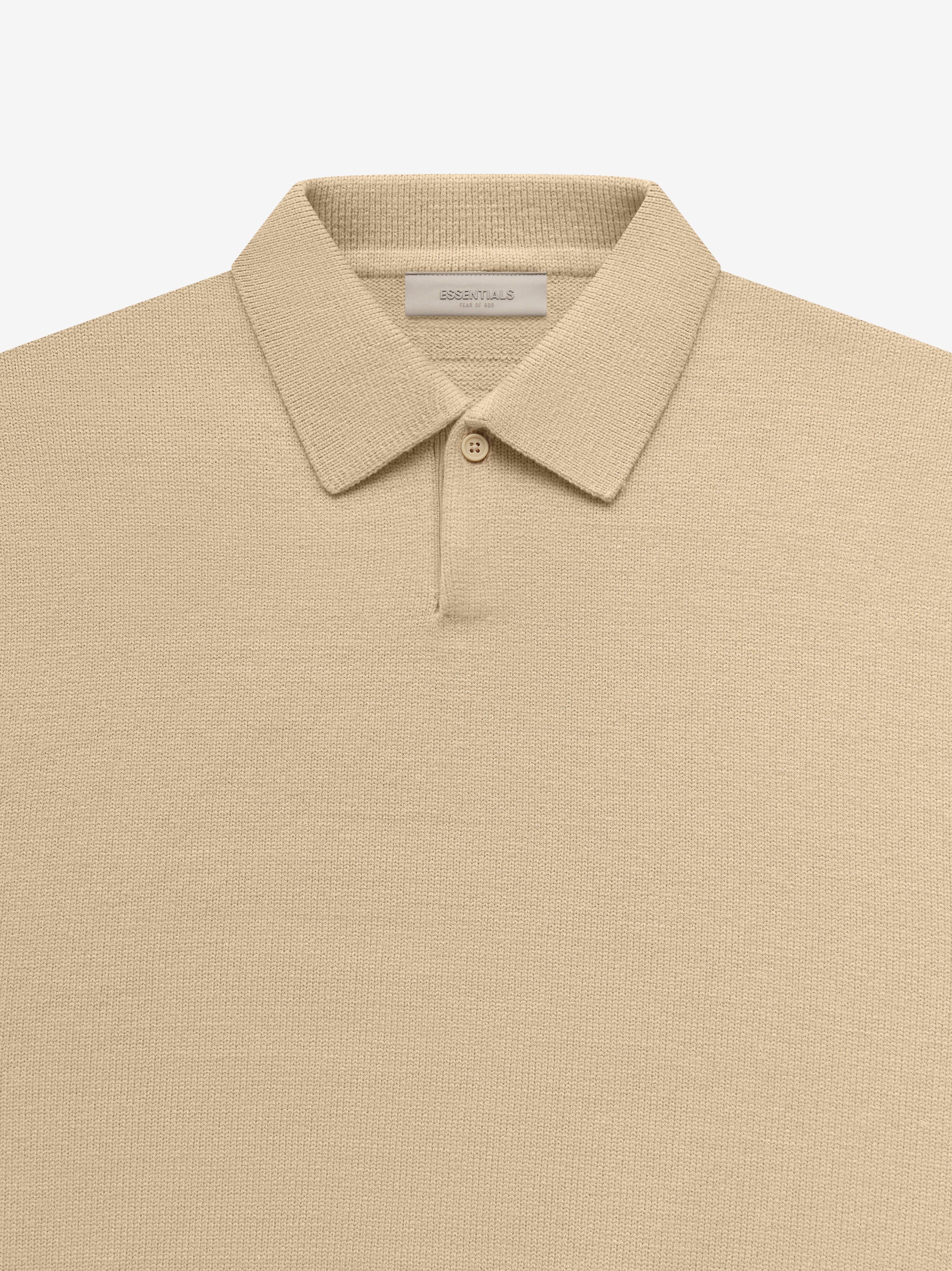 Knit LS Polo sold by Essentials product image thumbnail 3