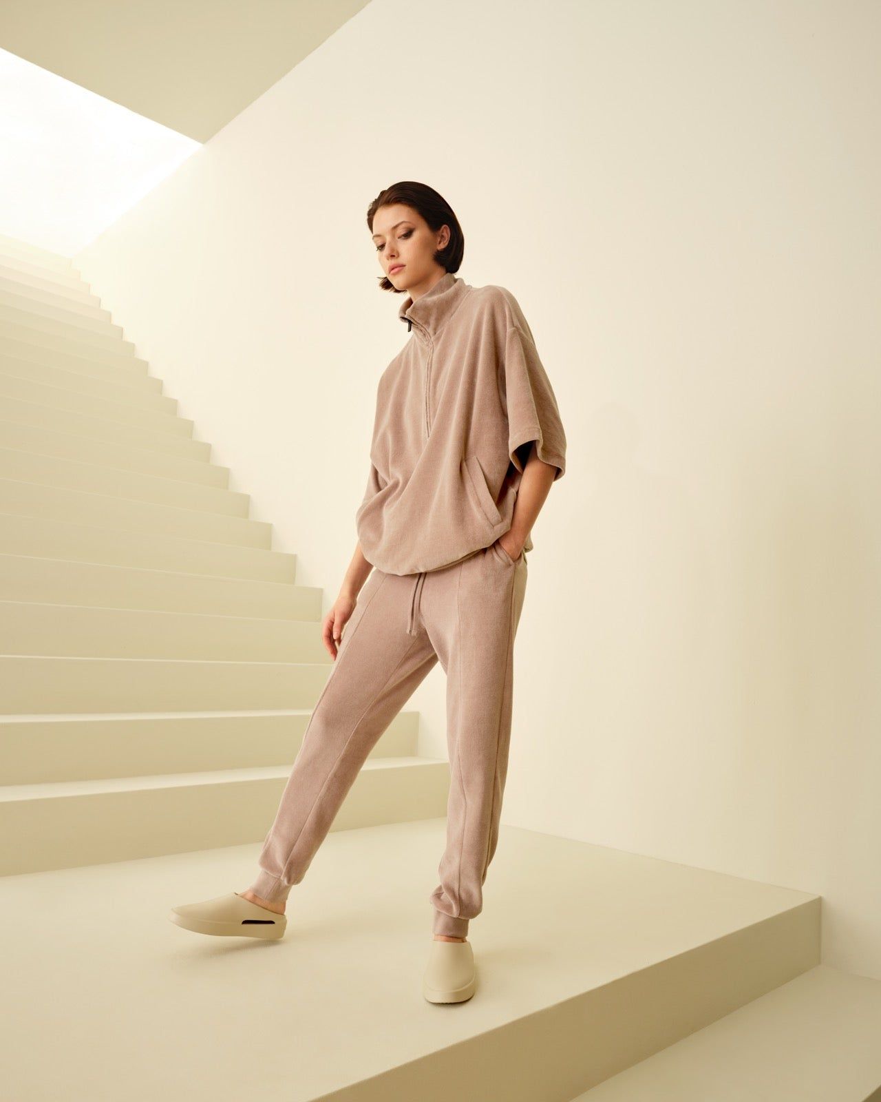 Womens Velour Pant sold by Essentials product image thumbnail 4