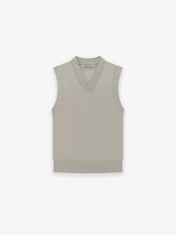 Womens Pullover V-Neck Vest sold by Essentials