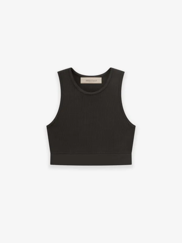 Womens Knit Rib Sport Tank sold by Essentials