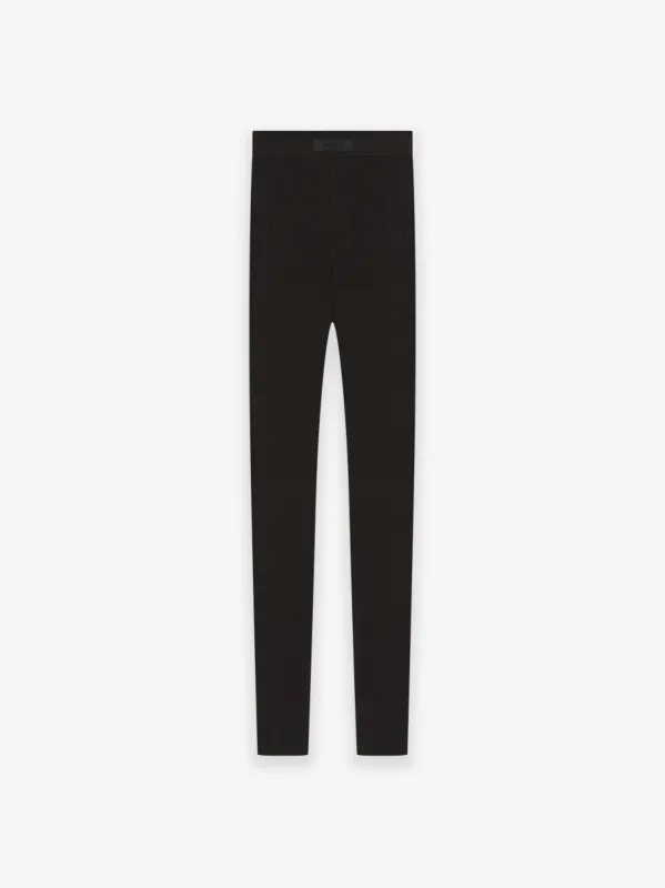 Womens Knit Rib Sport Pant sold by Essentials