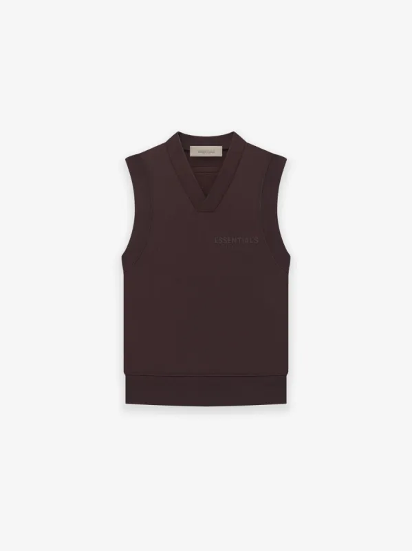 Womens Pullover V-Neck Vest sold by Essentials
