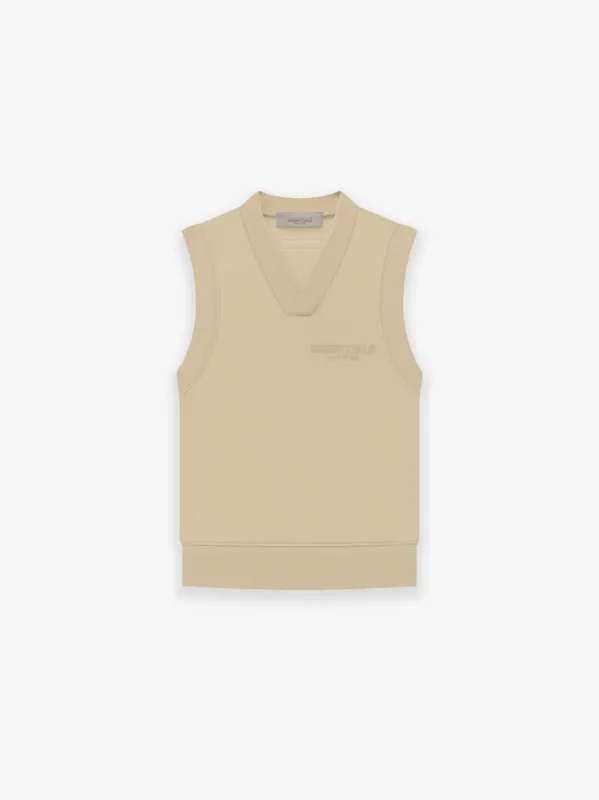 Womens Pullover V-Neck Vest sold by Essentials
