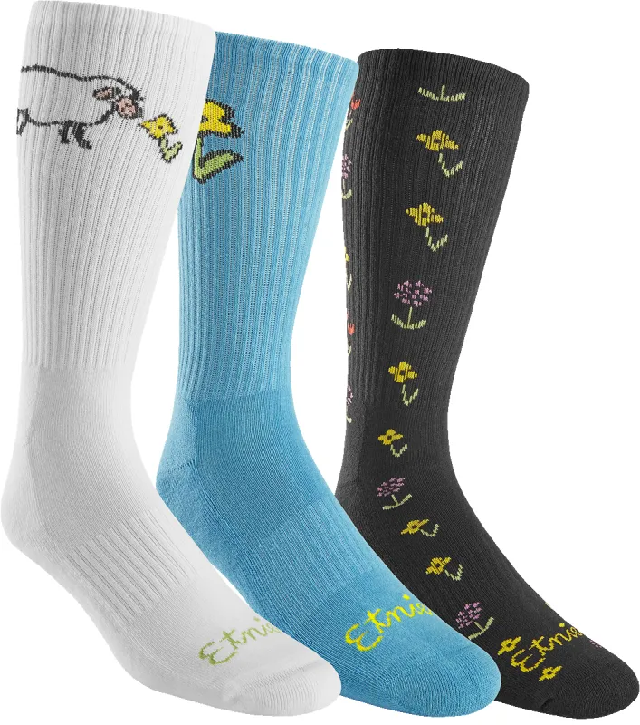 WORFUL X SHEEP 3-PACK CREW SOCK made by Etnies