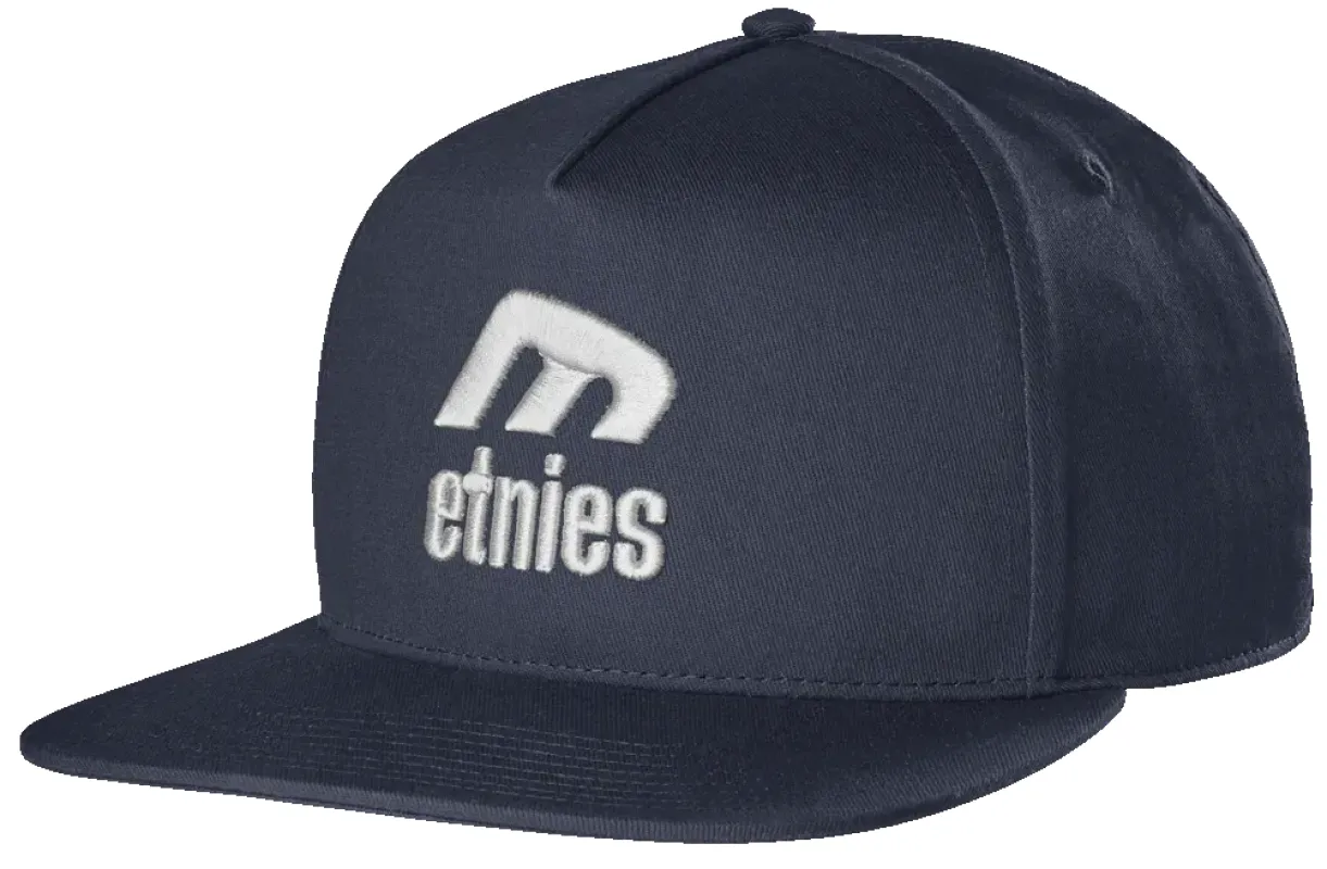 Icon E Snapback Hat made by Etnies