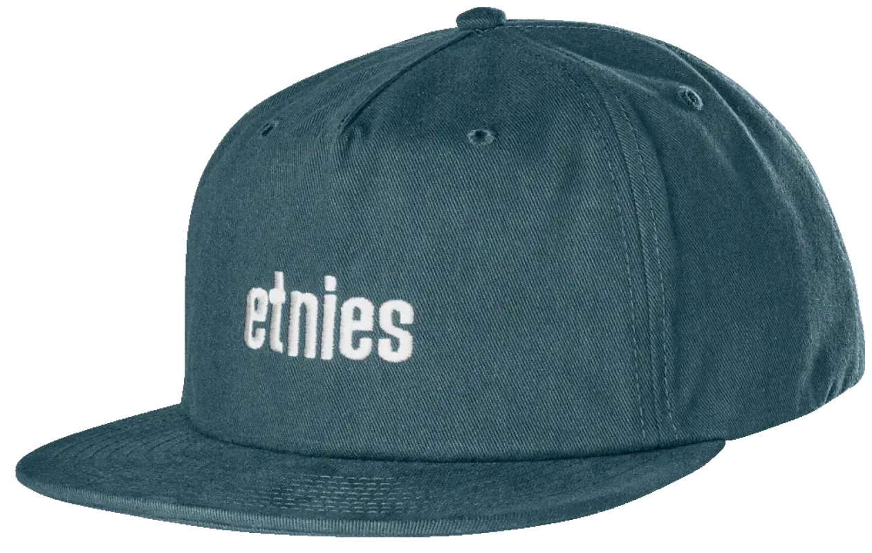 Icon Embroidery Snapback Hat made by Etnies