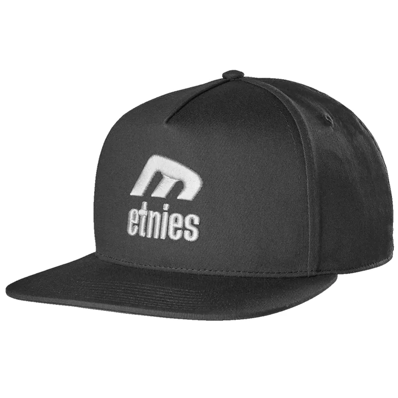 Icon E Snapback Hat made by Etnies