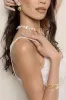 Freshwater Pearl Open Ring Choker sold by ettika